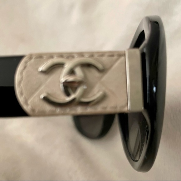 EUC BLACK CHANEL ACETATE CC TURNLOCK SUNGLASSES 5234-Q Acetate CC - Picture 11 of 15